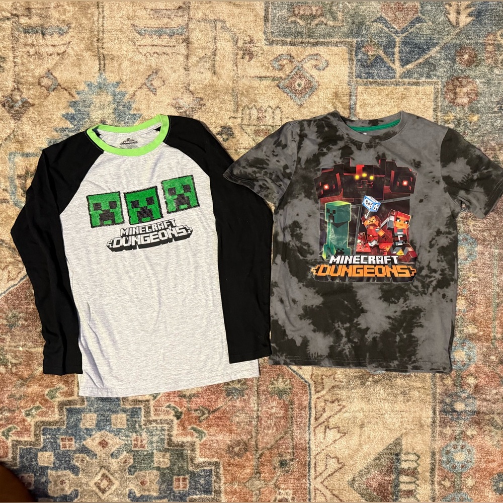 Minecraft Kids' Shirt Set
